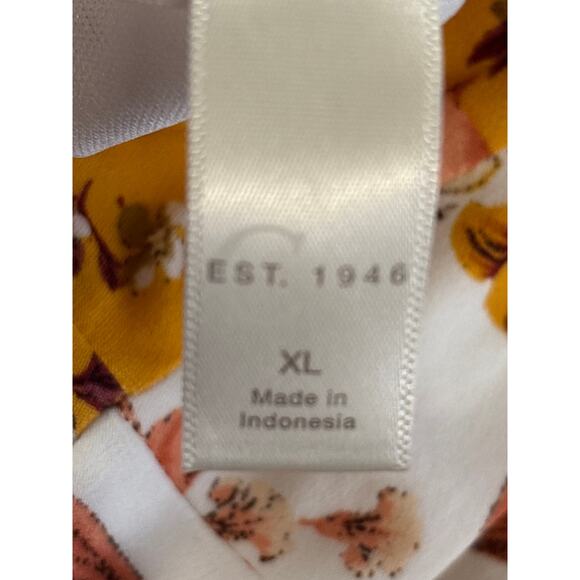 Cato Wrap Maxi Dress Womens Size XL Maroon Floral V-Neck Sleeveless Lined Summer - Picture 4 of 11